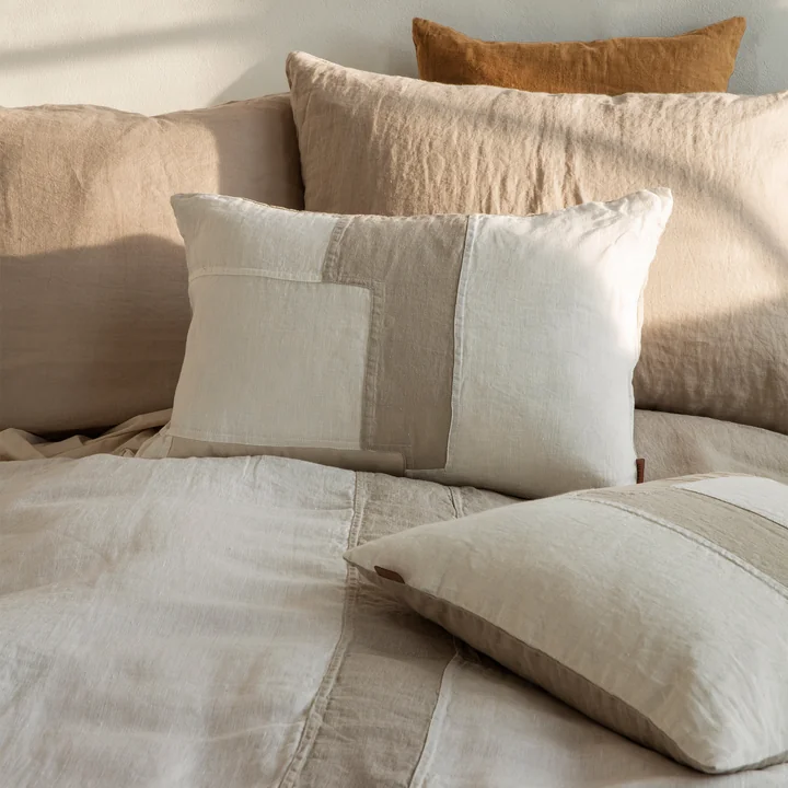 Part Kissen Patchwork, off-white von Ferm Living