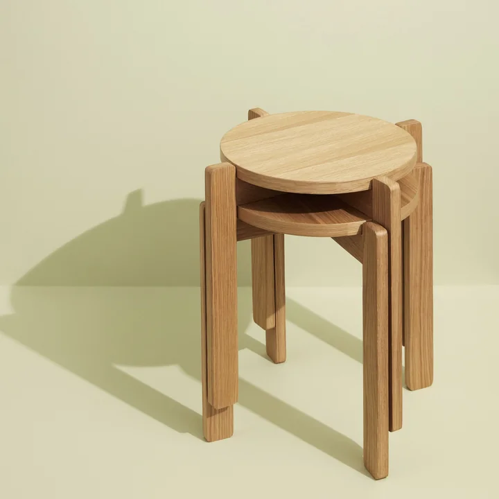 Always Hocker von Hübsch Interior