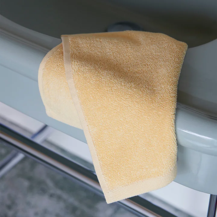 Mono Waschlappen, 30 x 30 cm, gelb von HAY