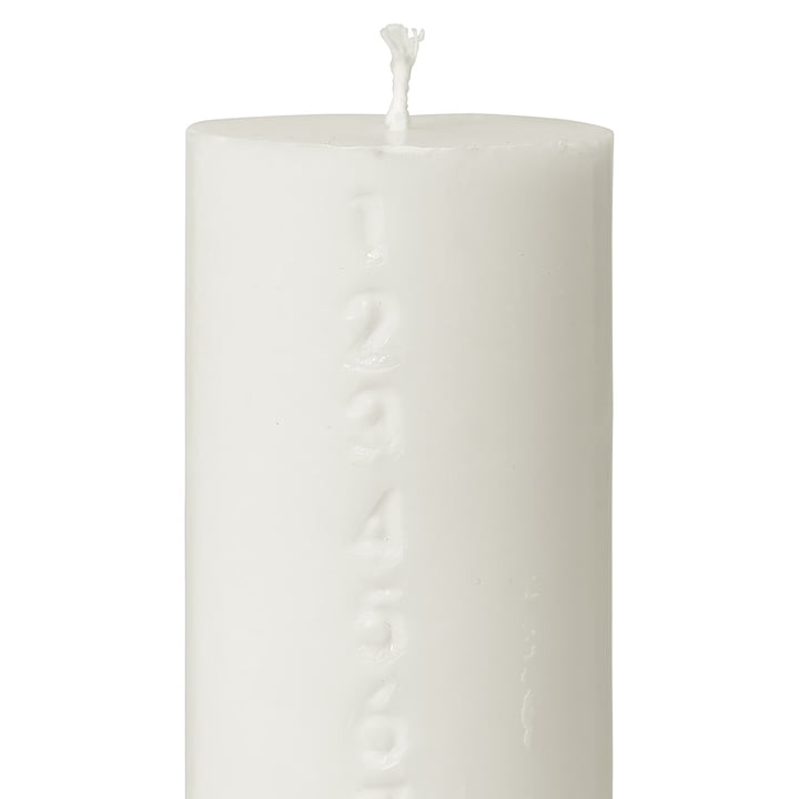 Pure Advent Kalenderkerze von Ferm Living