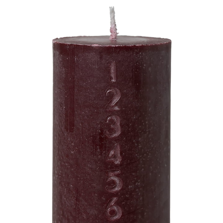 Pure Advent Kalenderkerze von Ferm Living