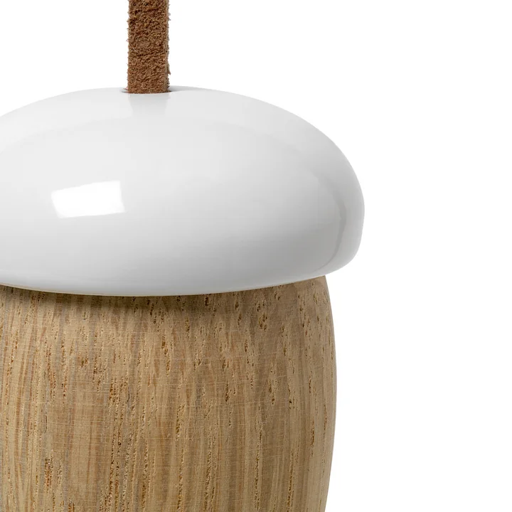 Karen Blixens Christmas Nordic Tales Anhänger, Eichel, Ø 4 cm, eiche von Rosendahl