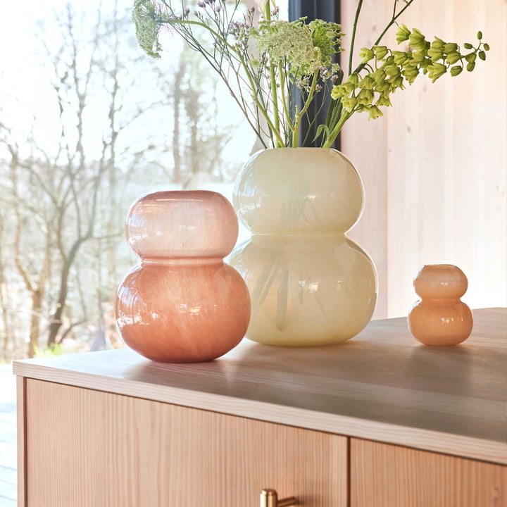 Die organische Lasi Vase von OYOY