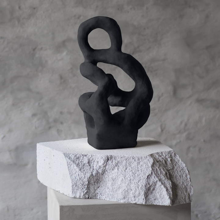 Art Piece Skulptur von Mette Ditmer in der Farbe schwarz