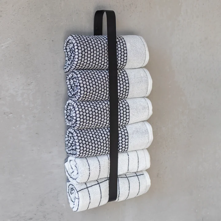 Carry Handtuchhalter von Mette Ditmer in der Farbe schwarz