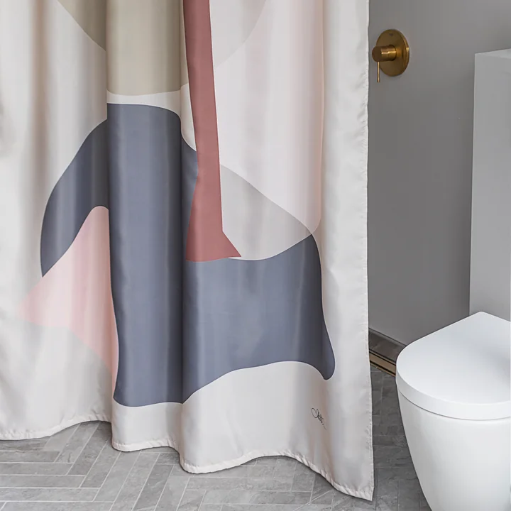 Gallery Duschvorhang von Mette Ditmer in der Farbe sand