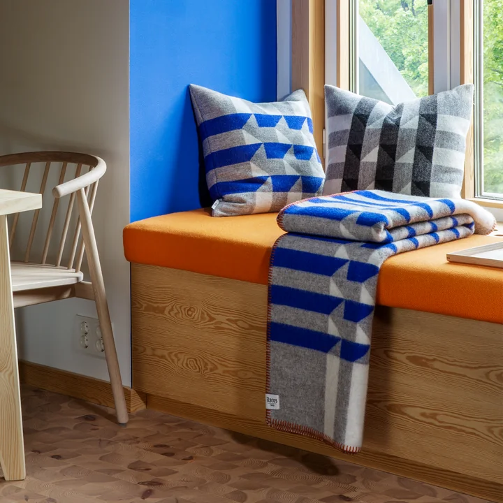 KVAM Kissen, 50 x 50 cm von Røros Tweed