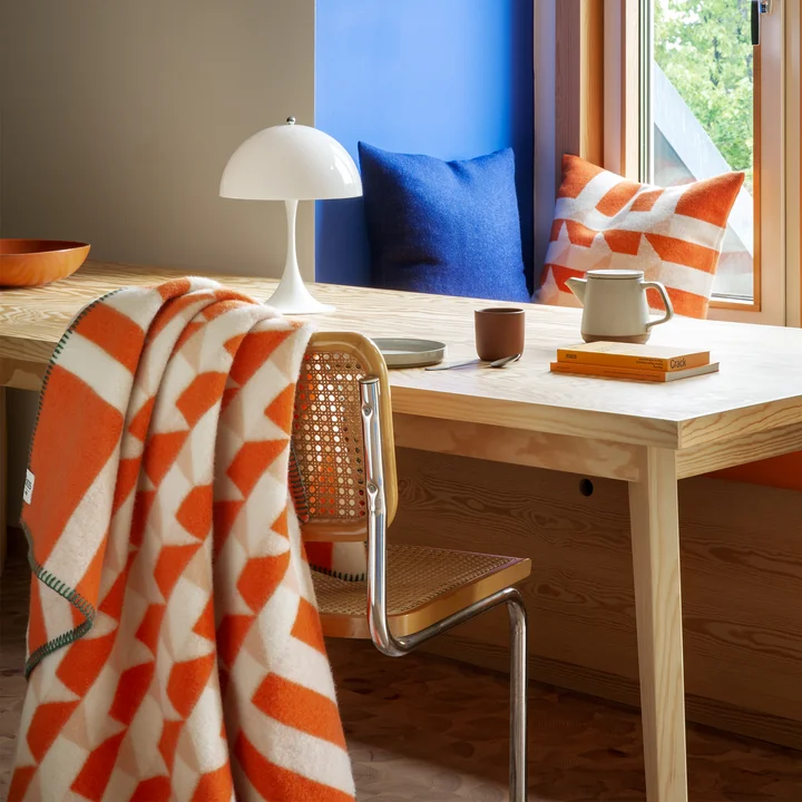 KVAM Kissen, 50 x 50 cm von Røros Tweed