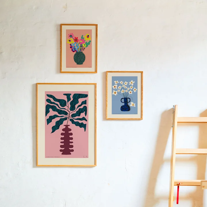 Flower Studies 04 (Stjärnöga) Poster von Paper Collective