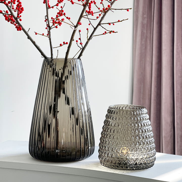 Dim Stripe Vase von XLBoom