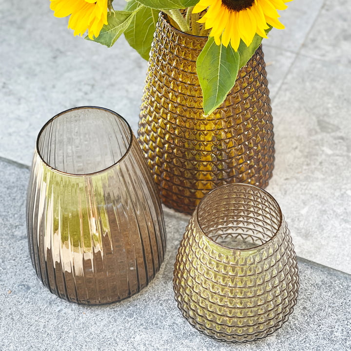 Dim Stripe Vase von XLBoom