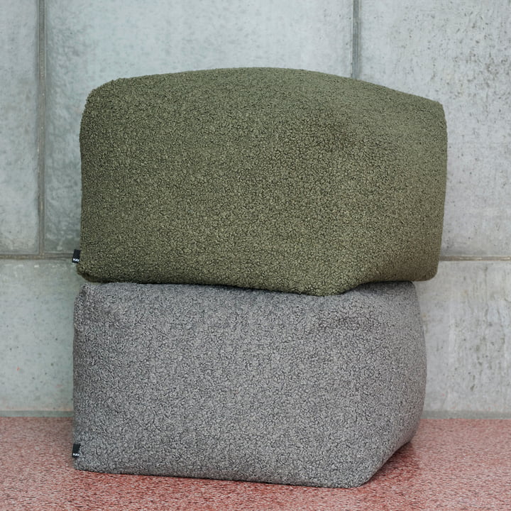 Der Snug Pouf des Labels HAY