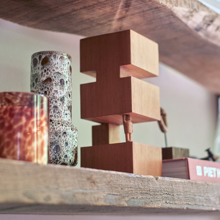 Objects Holz-Skulptur; Empowered / braun von HKliving