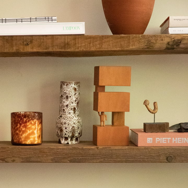 Objects Holz-Skulptur; Empowered / braun von HKliving