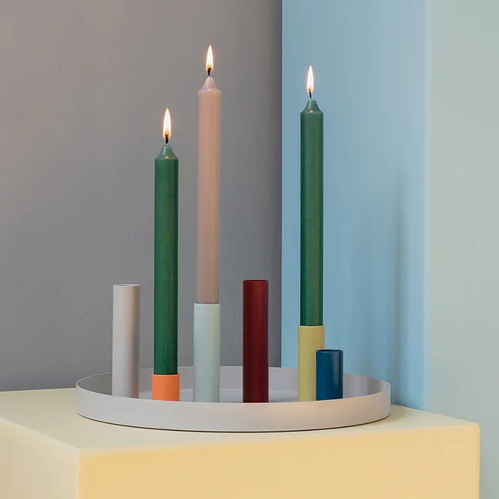 Magnetischer Kerzenhalter von Remember in der Ausführung luna