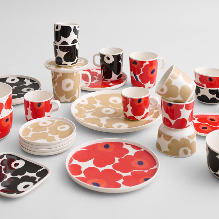 Oiva Unikko Geschirr von Marimekko