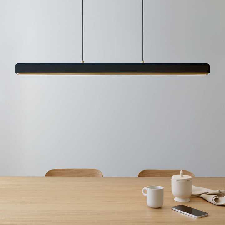 Hazel Branch LED-Pendelleuchte, 100 cm, schwarz von Umage