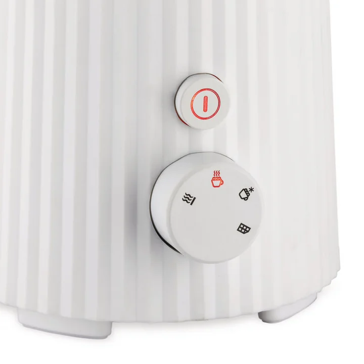 Plissé Milchaufschäumer von Alessi