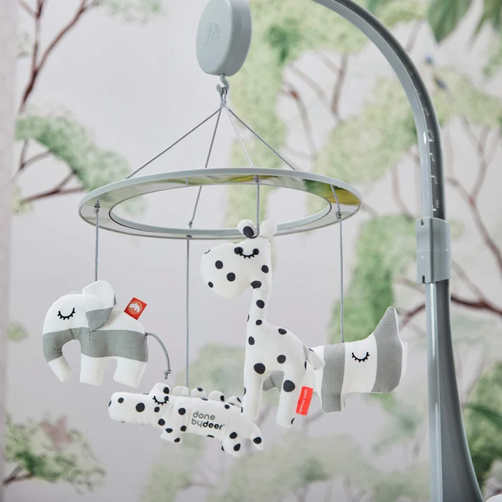 Musik-Mobile mit Spiegel von Done by Deer