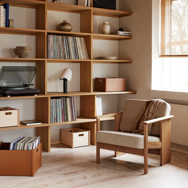 Block Loungesessel von Form & Refine