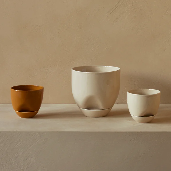 Hydrous Pflanztopf, aschgrau von Audo