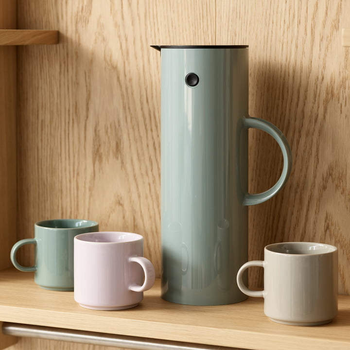 Kaffee Tasse von Stelton in der Farbe lavendel