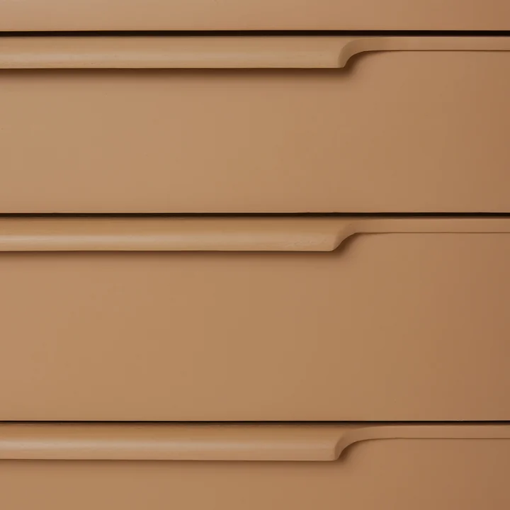 Kommode mit 6 Schubladen, camel von HKliving