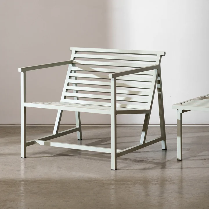 NINE - Outdoor Lounge Armchair, grau