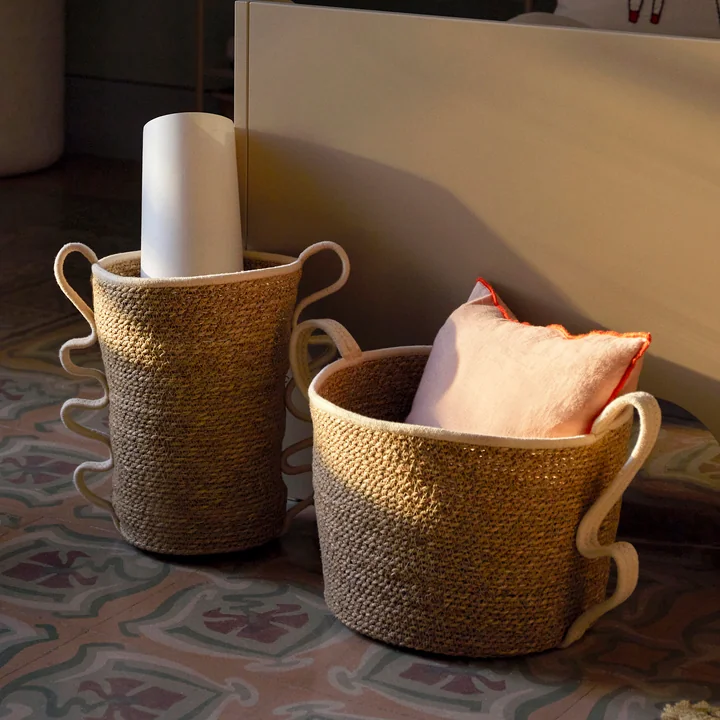 Verso Korb von Ferm Living in der Ausführung off-white