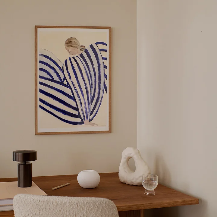 Blue Stripe At Concorde von Sofia Lind