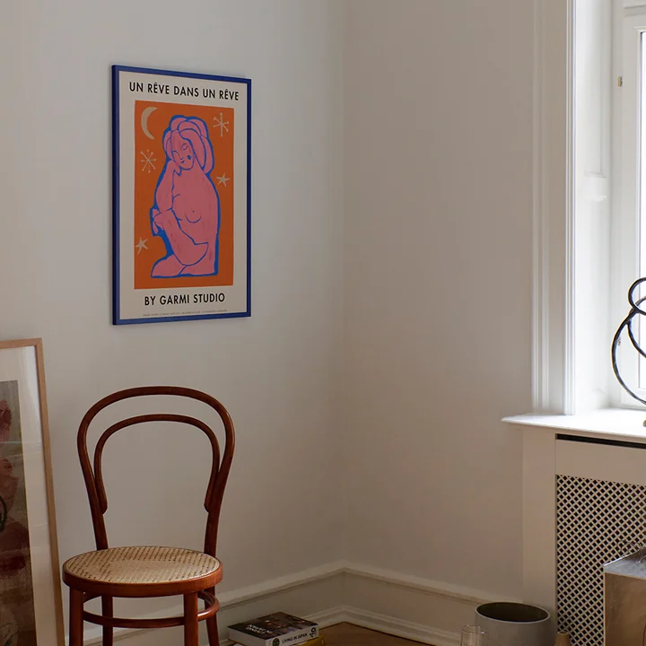 Dream Within A Dream Orange von By Garmi von The Poster Club