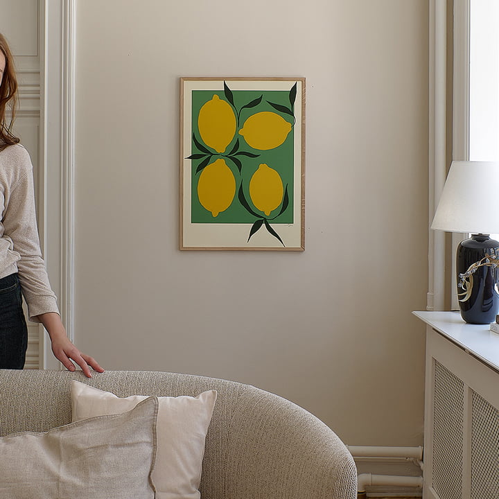 Green Lemon von Anna Mörner von The Poster Club