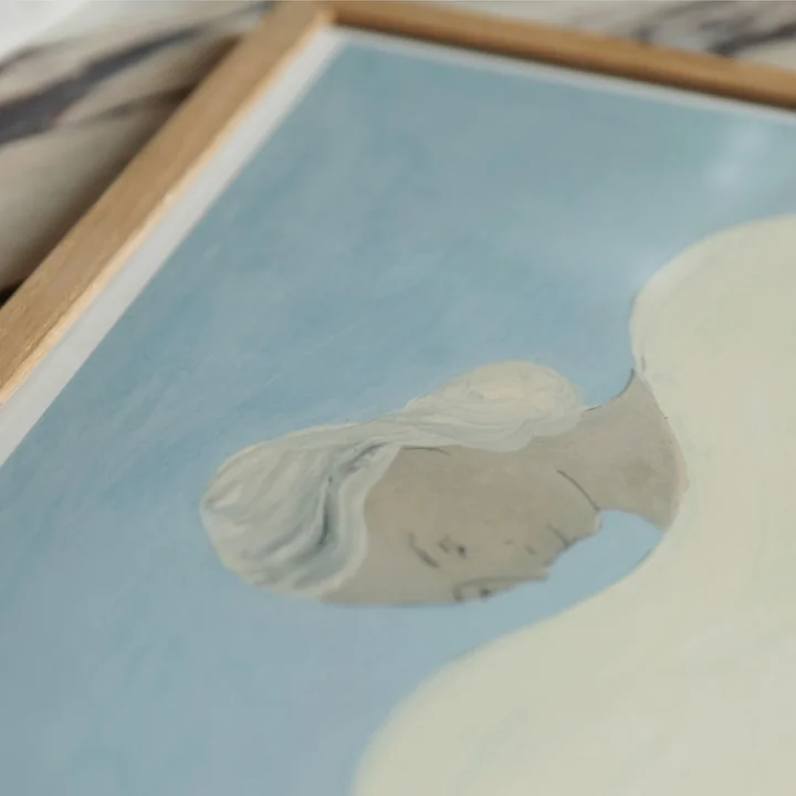 Hold You - Blue von Sofia Lind