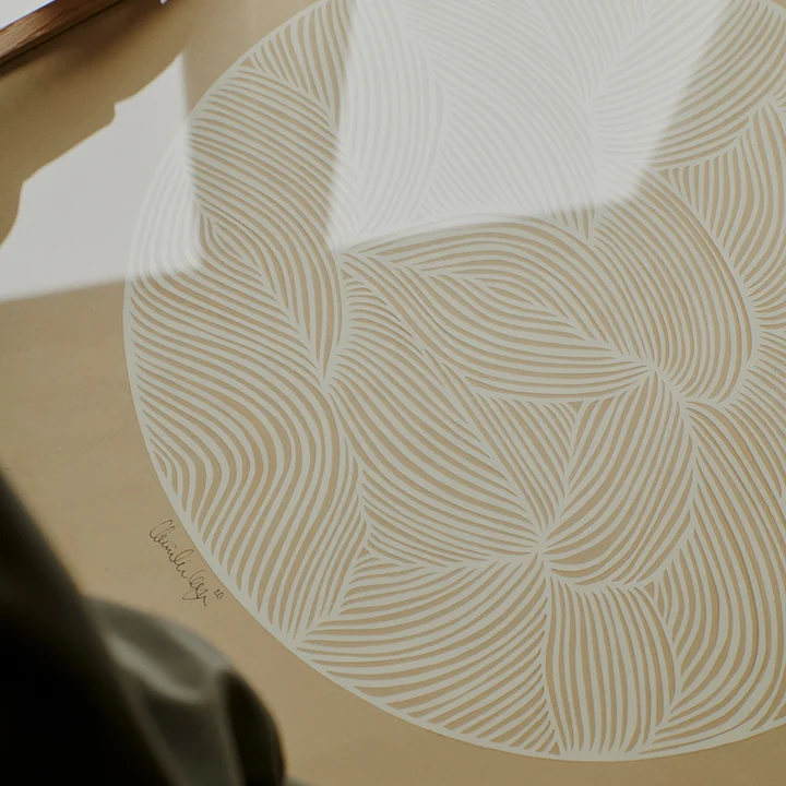 Moon No. 01 von Little Detroit von The Poster Club