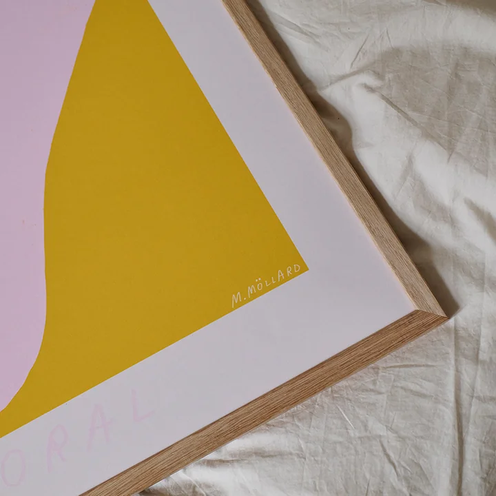 Pink Coral von Madelen Möllard von The Poster Club