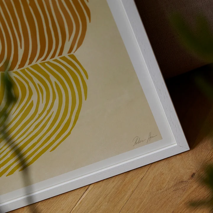 Yellow Reef von Rebecca Hein von The Poster Club