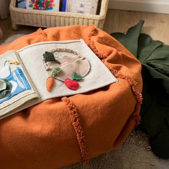 Sitzsack Cathy the Carrot, orange von Lorena Canals