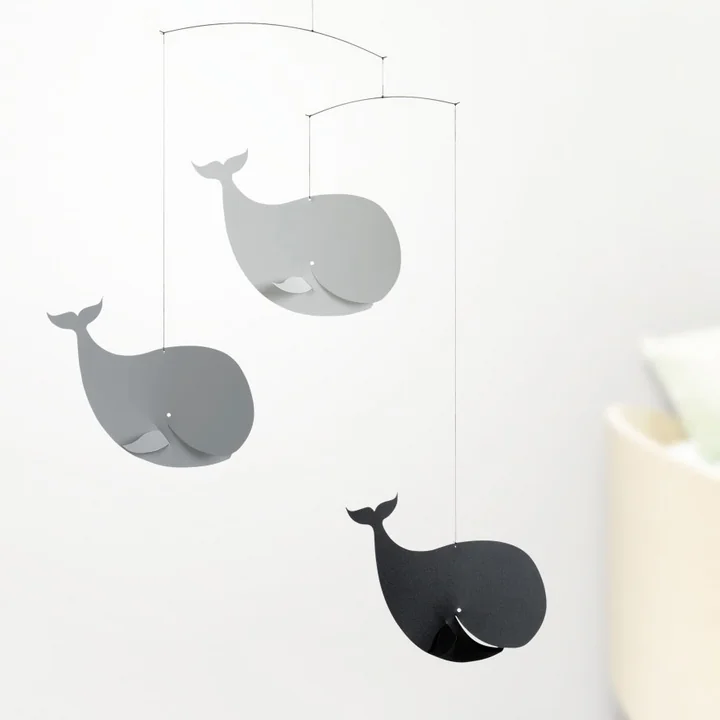 Happy Whales Mobile von Flensted Mobiles