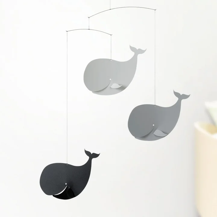 Happy Whales Mobile von Flensted Mobiles