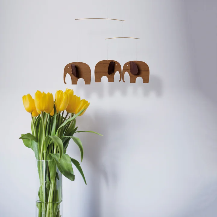 Elefanten Treffen Mobile von Flensted Mobiles