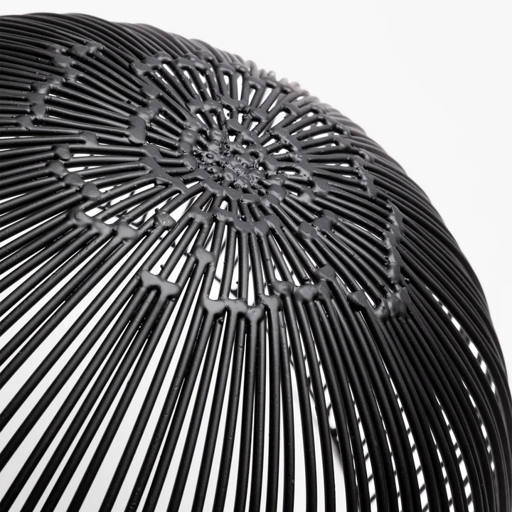 Tale Korb von Serax in der Farbe schwarz