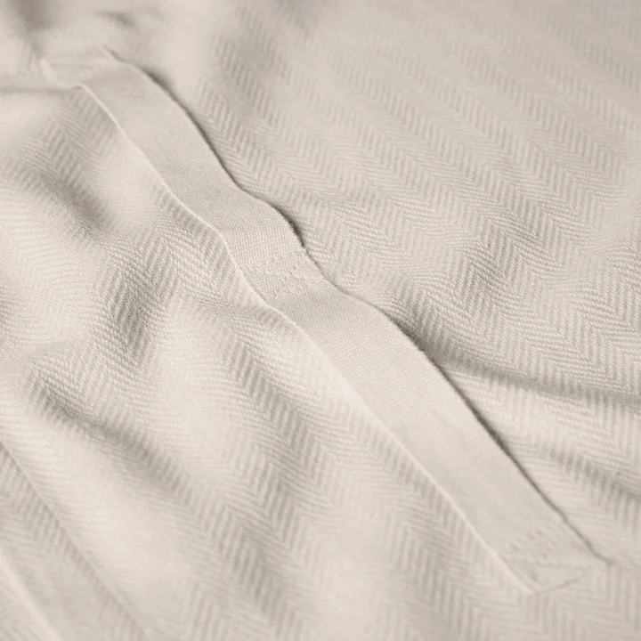 Geschirrhandtuch, 53 x 86 cm, stone von The Organic Company