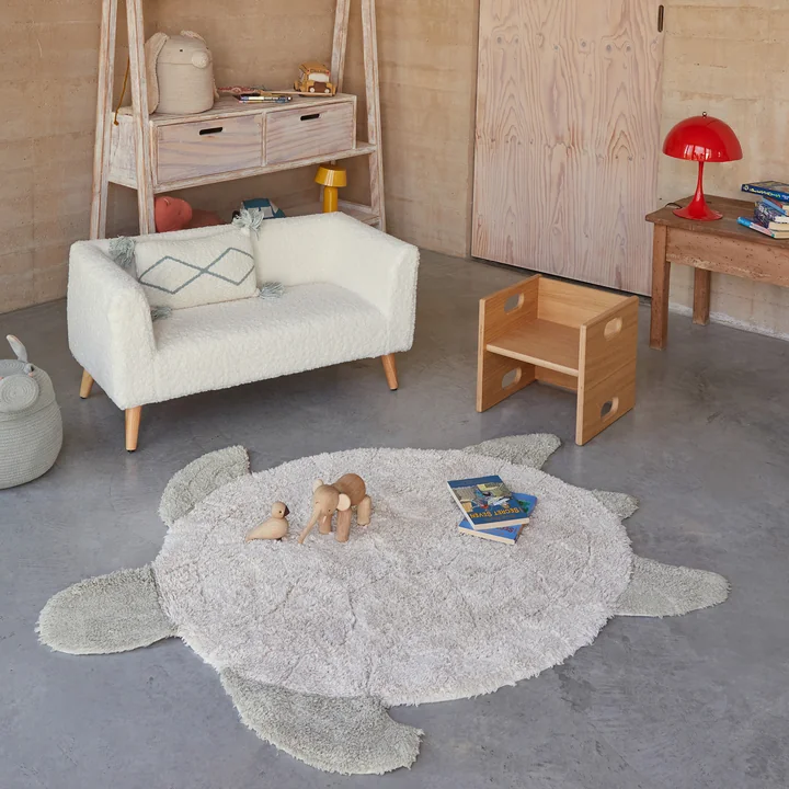 Sea Turtle Teppich von Lorena Canals