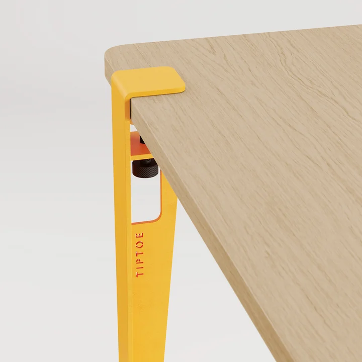 Tischbein Kids, H 50 cm, sonnengelb von TipToe