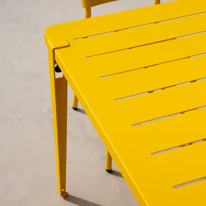 Gartentisch MIDI Kollektion, 190 x 90 cm, sonnengelb von TipToe