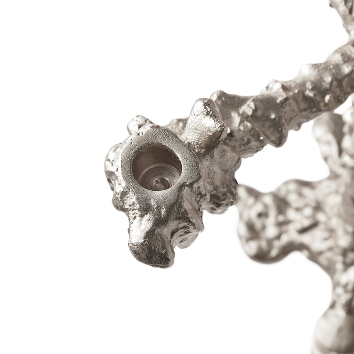 Pols Potten - Drip Kerzenständer, 4-armig, silber