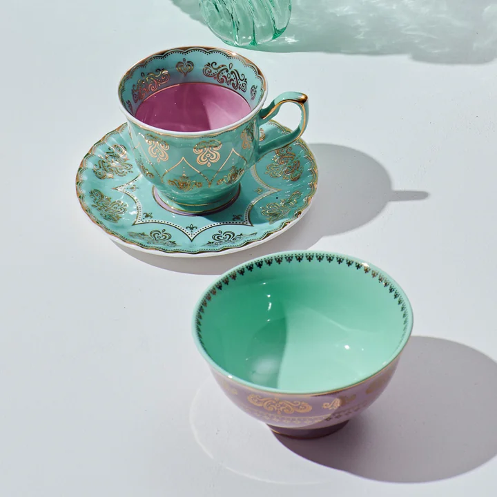 Pols Potten - Grandpa Tasse mit Untertasse, mehrfarbig