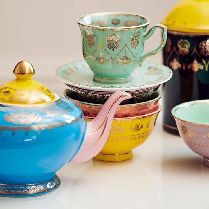 Pols Potten - Grandpa Tasse mit Untertasse, mehrfarbig