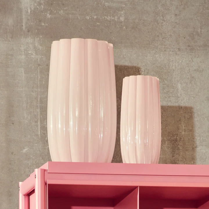 POLSPOTTEN - Melon Vase, light pink