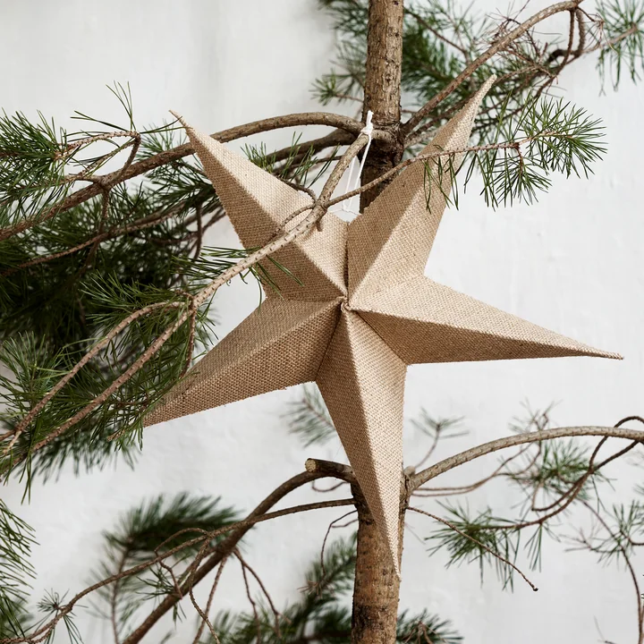 Jute Stern von House Doctor in der Ausführung natur